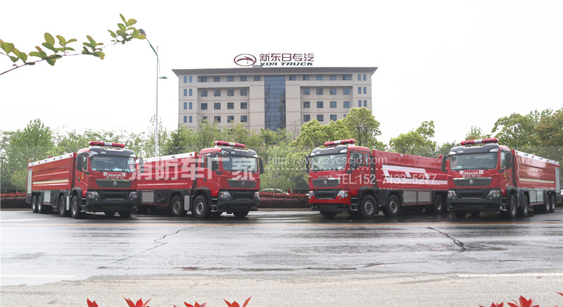 廣東佛山用戶：訂購4臺25噸消防車